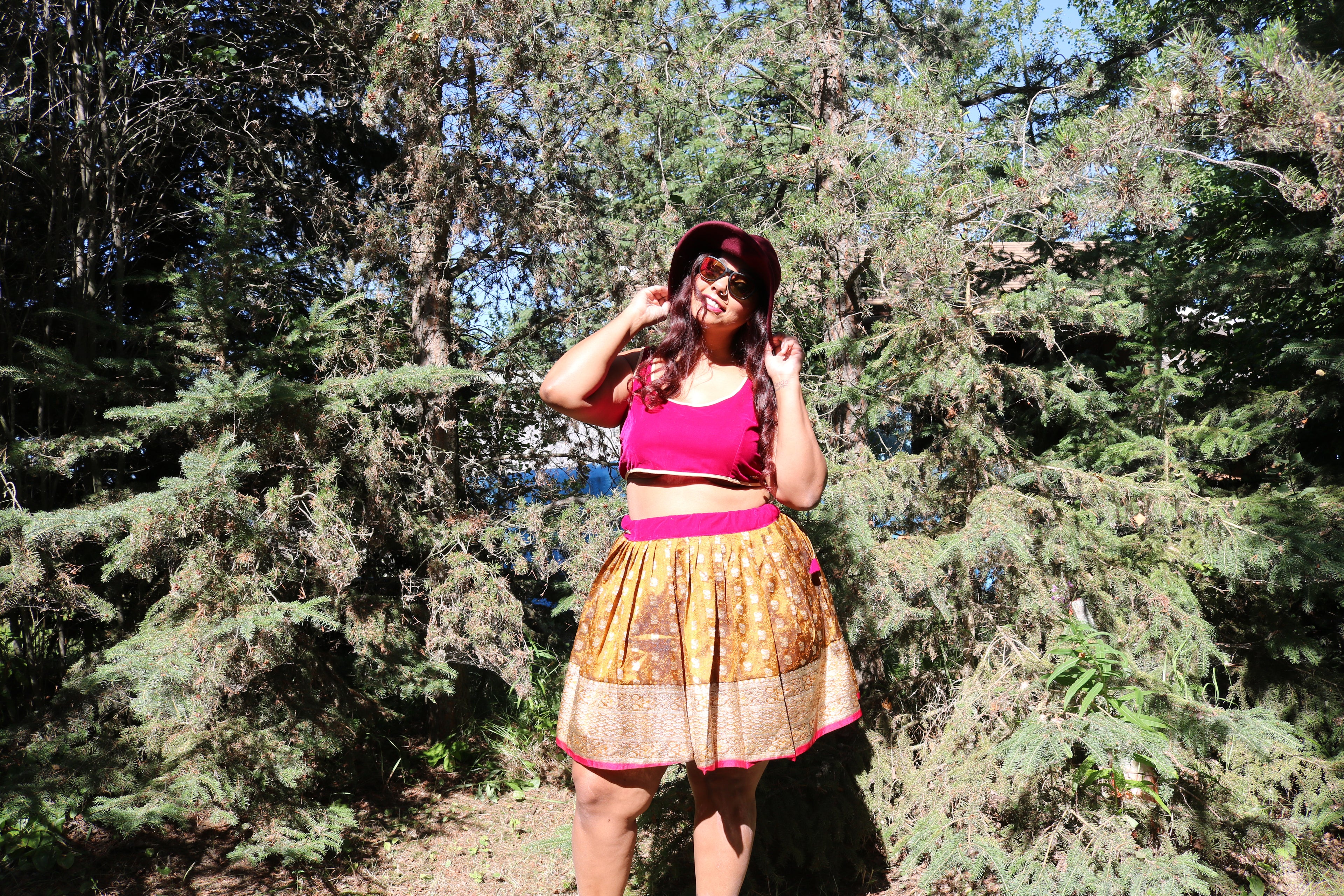 “Maharani’s Honey Glazed” Mini Co-ord Set