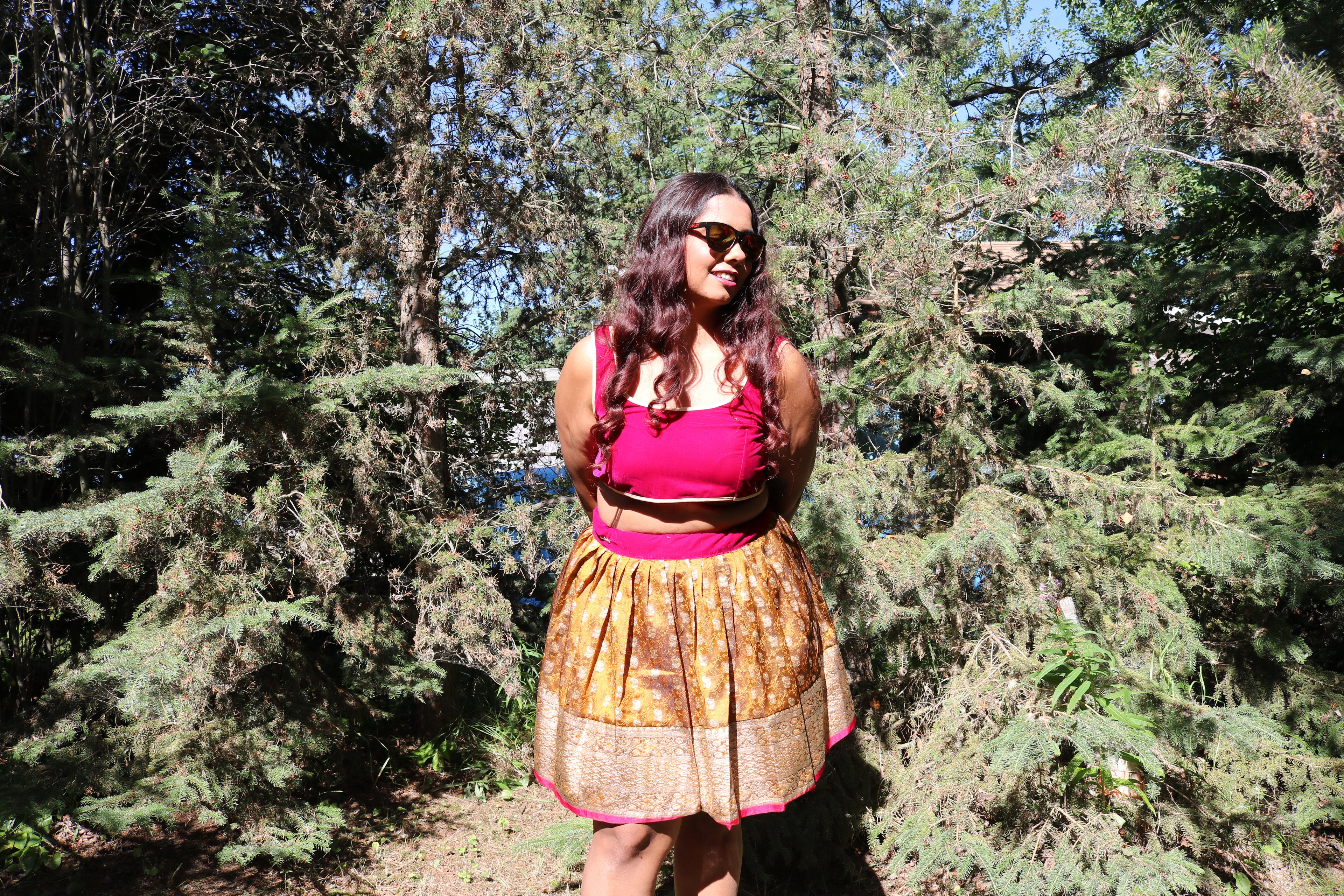 “Maharani’s Honey Glazed” Mini Co-ord Set