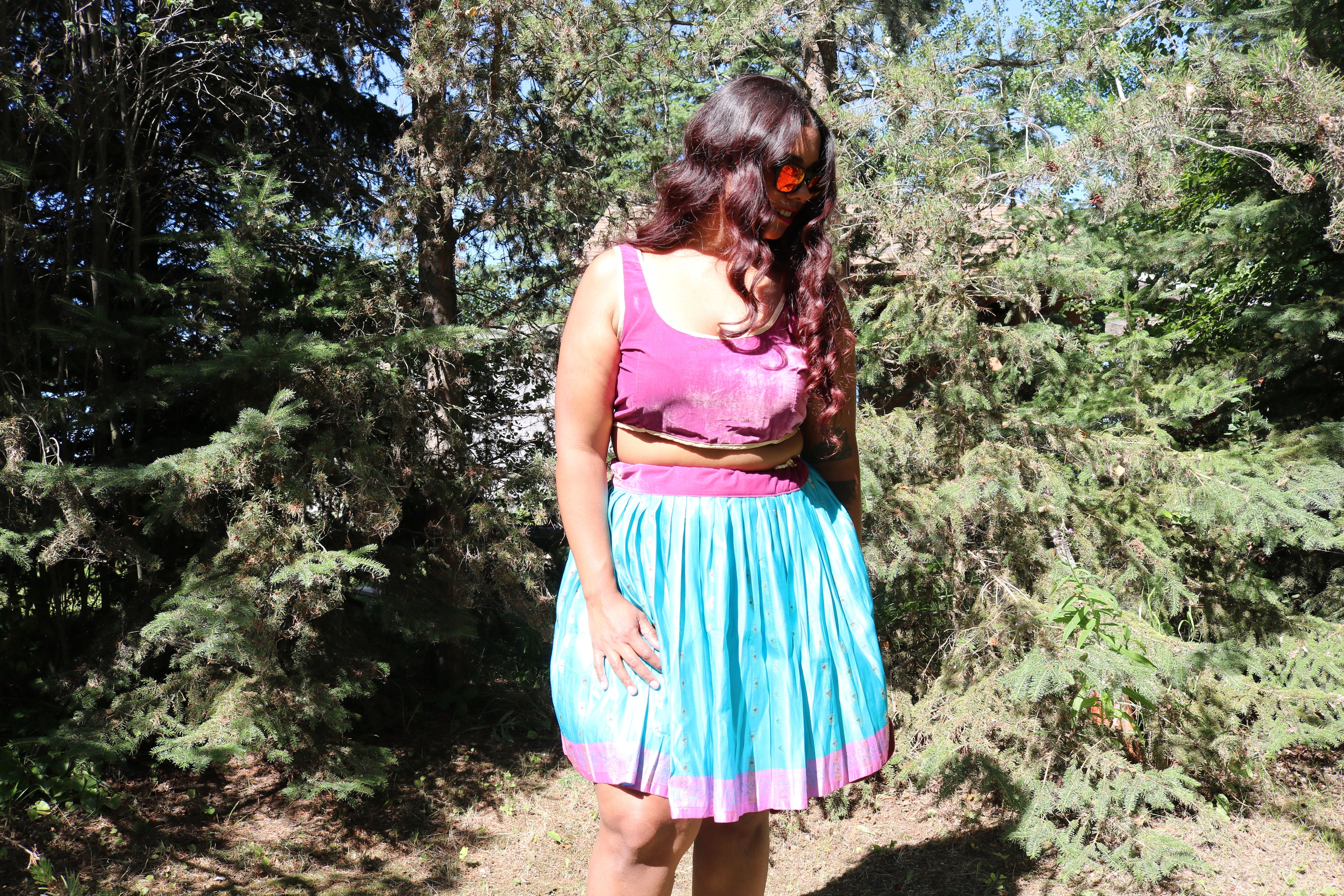 “Maharani’s Ocean Treasure” Mini Co-ord Set