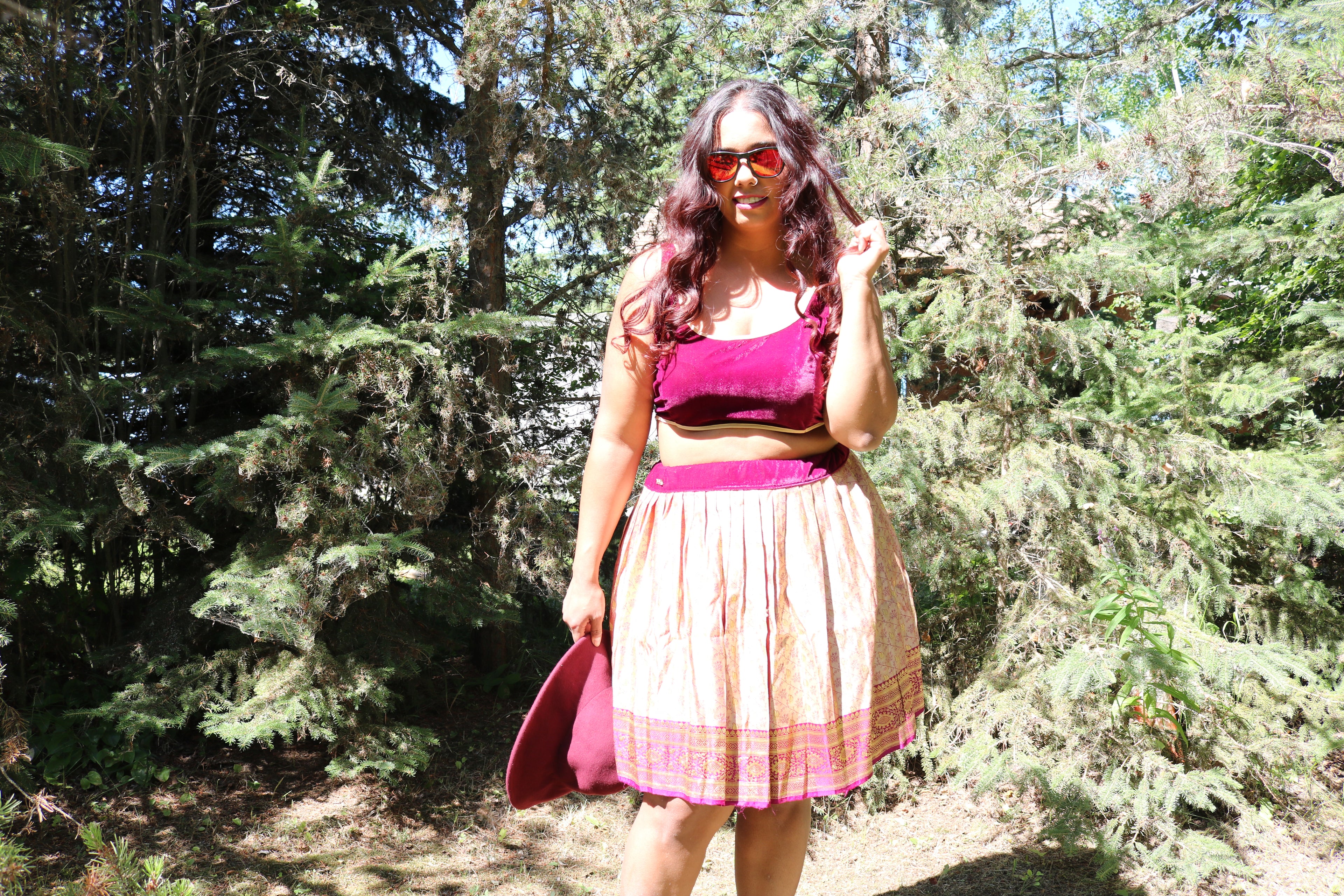 “Maharani’s Tan Teasing” Mini Co-ord Set