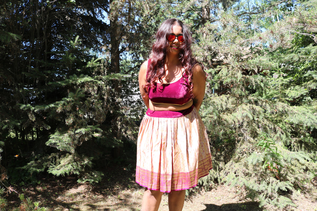 “Maharani’s Tan Teasing” Mini Co-ord Set