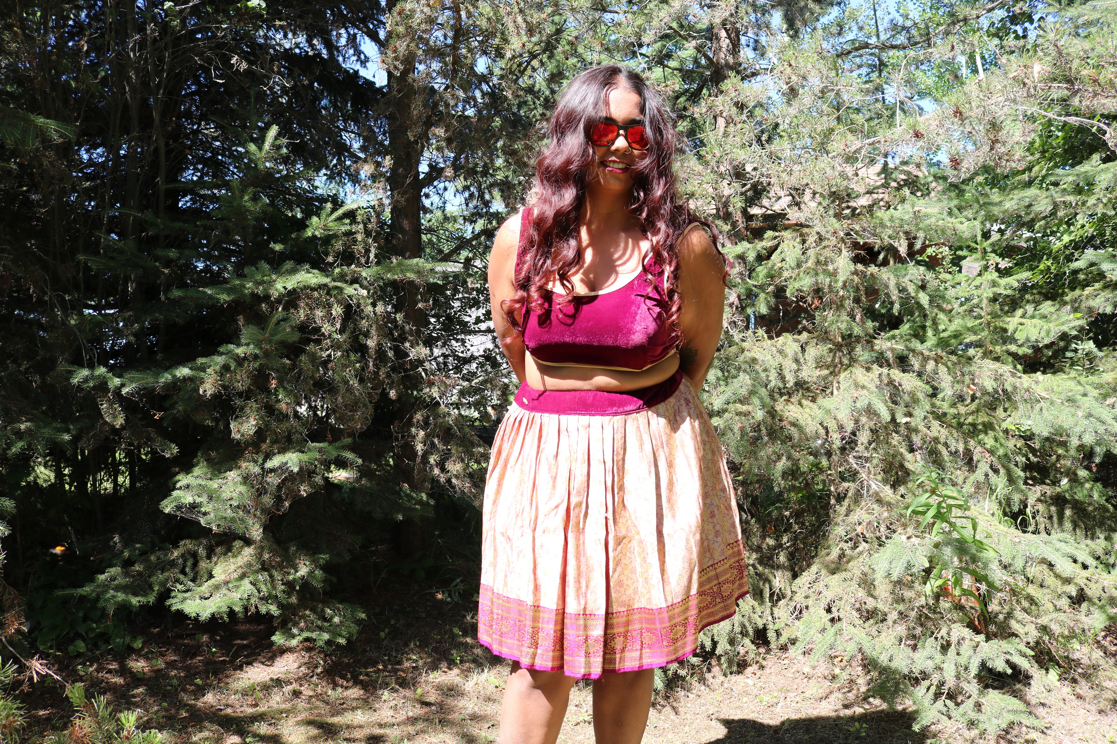 “Maharani’s Tan Teasing” Mini Co-ord Set