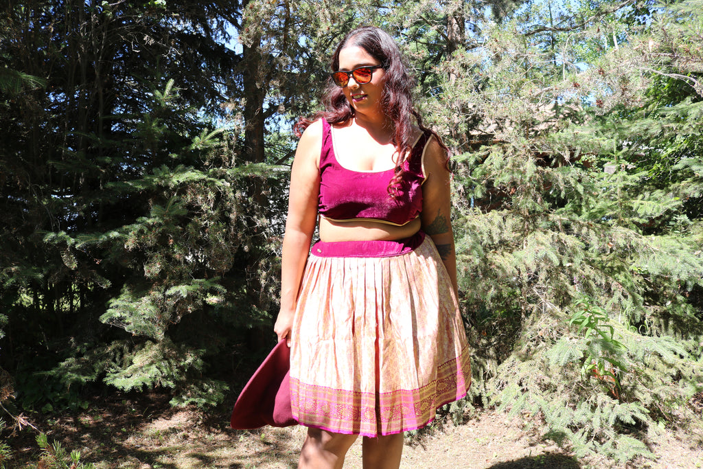 “Maharani’s Tan Teasing” Mini Co-ord Set