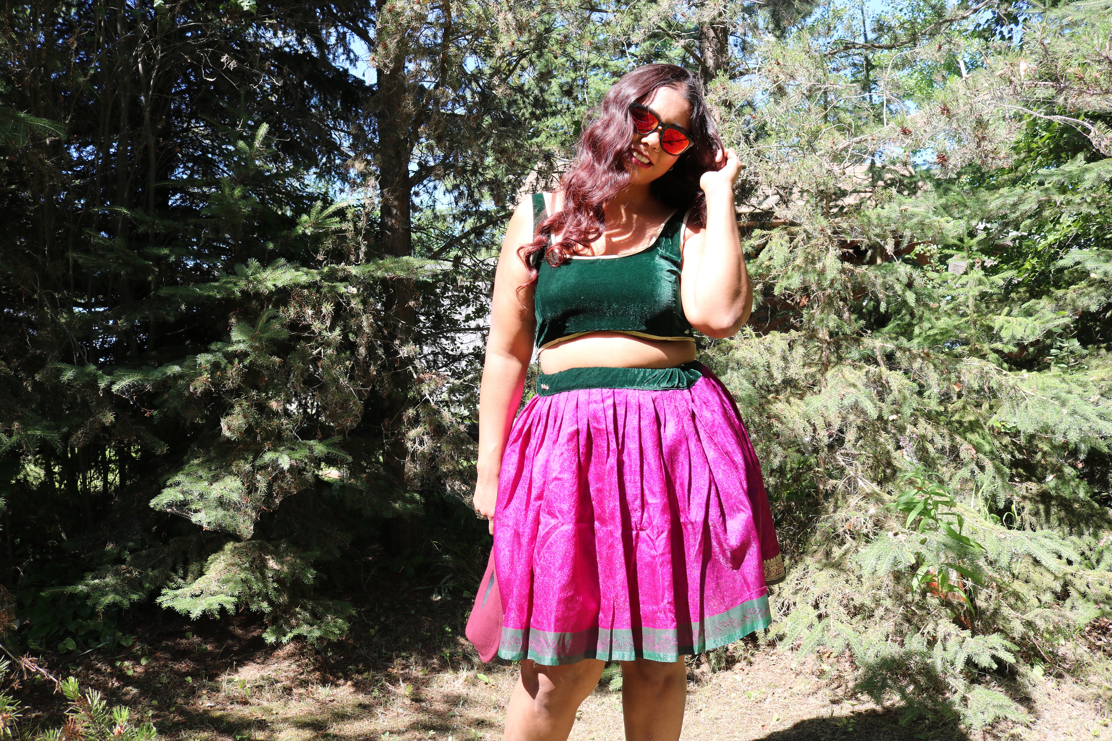“Maharani’s Whimsical Grove” Mini Co-ord Set