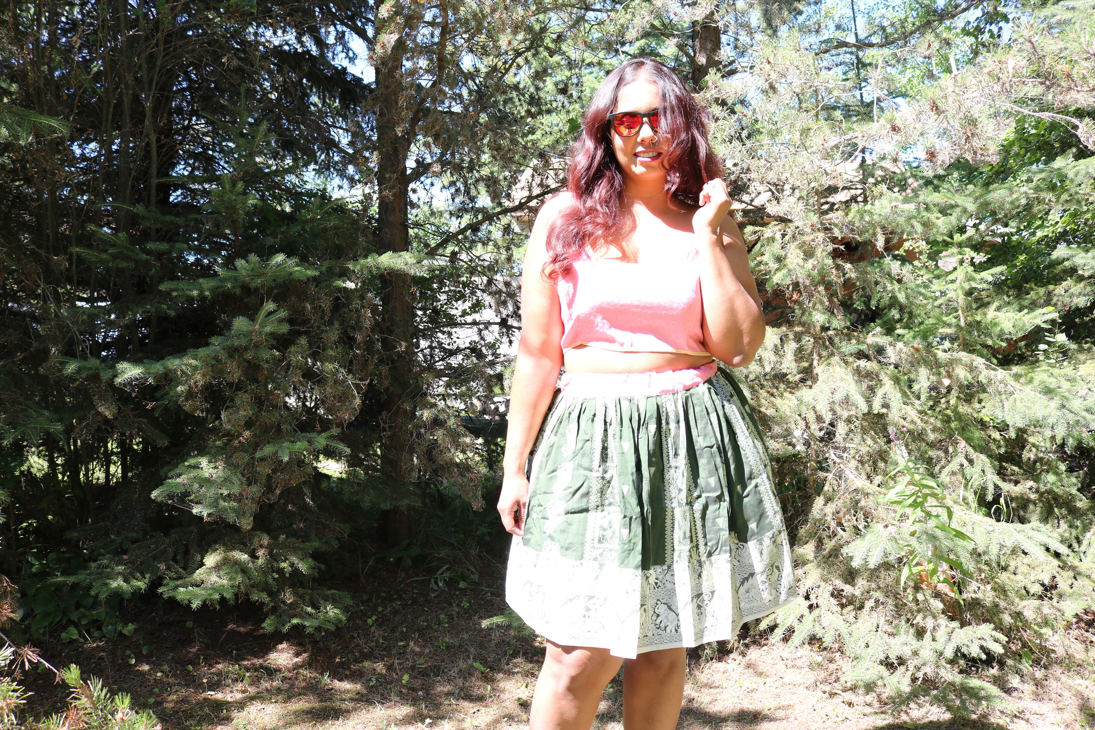 "Maharani's Rosy Secret” #2 Mini Co-ord Set