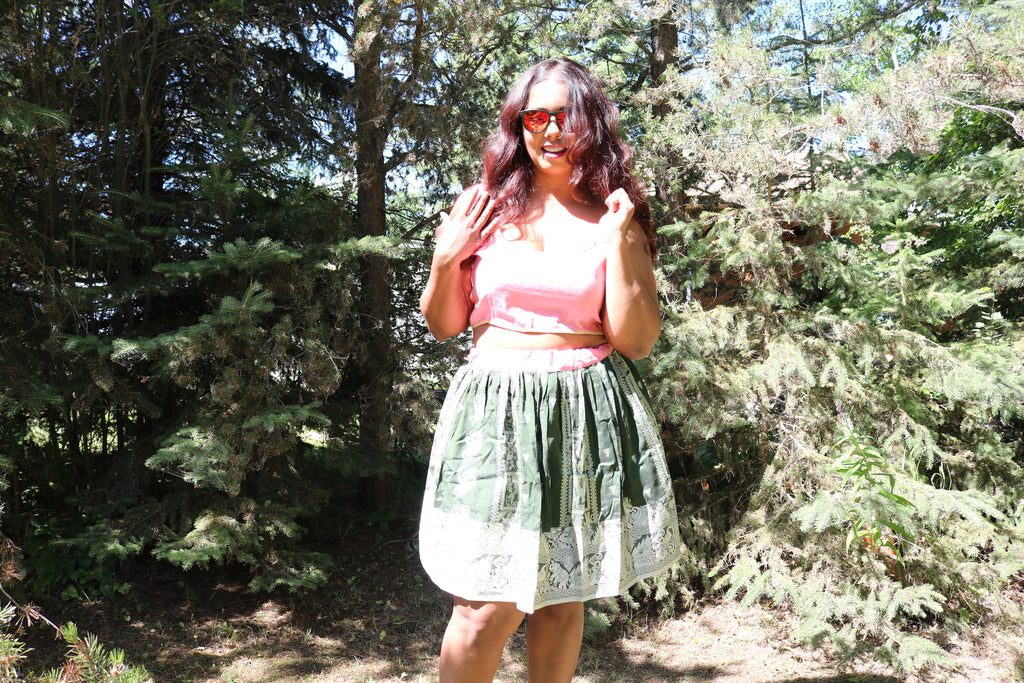 "Maharani's Rosy Secret” #2 Mini Co-ord Set