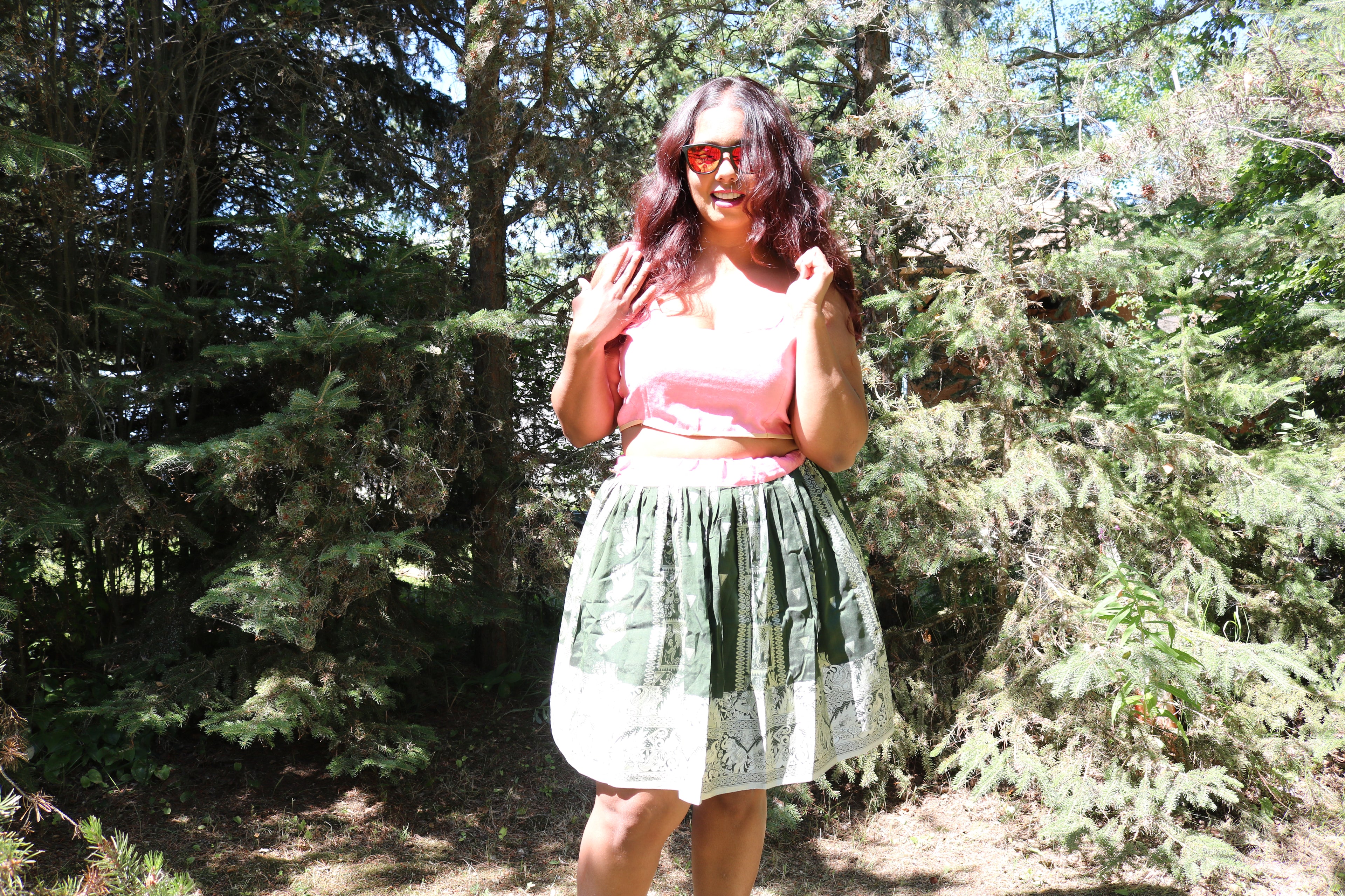 "Maharani's Rosy Secret” #2 Mini Co-ord Set