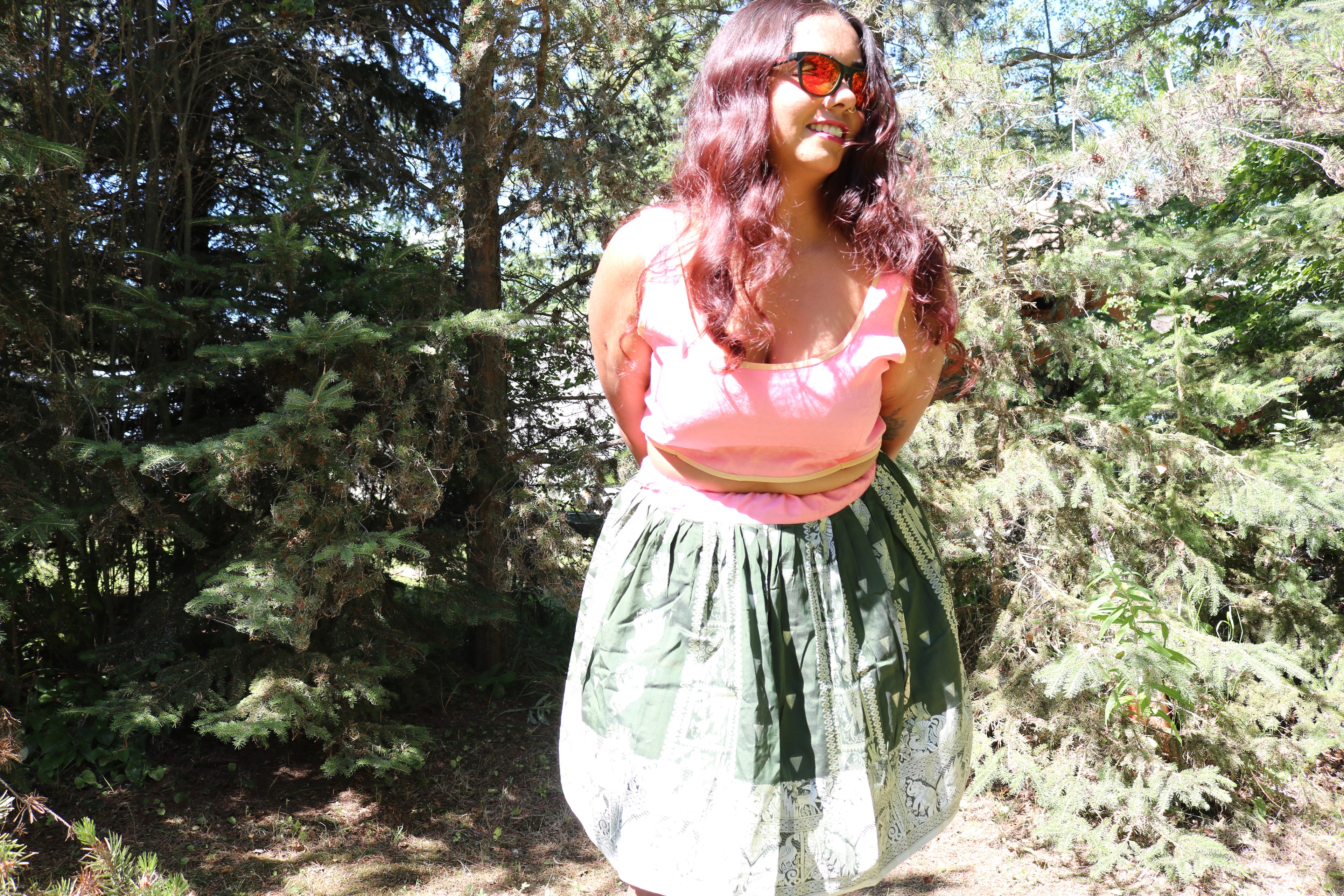 "Maharani's Rosy Secret” #2 Mini Co-ord Set