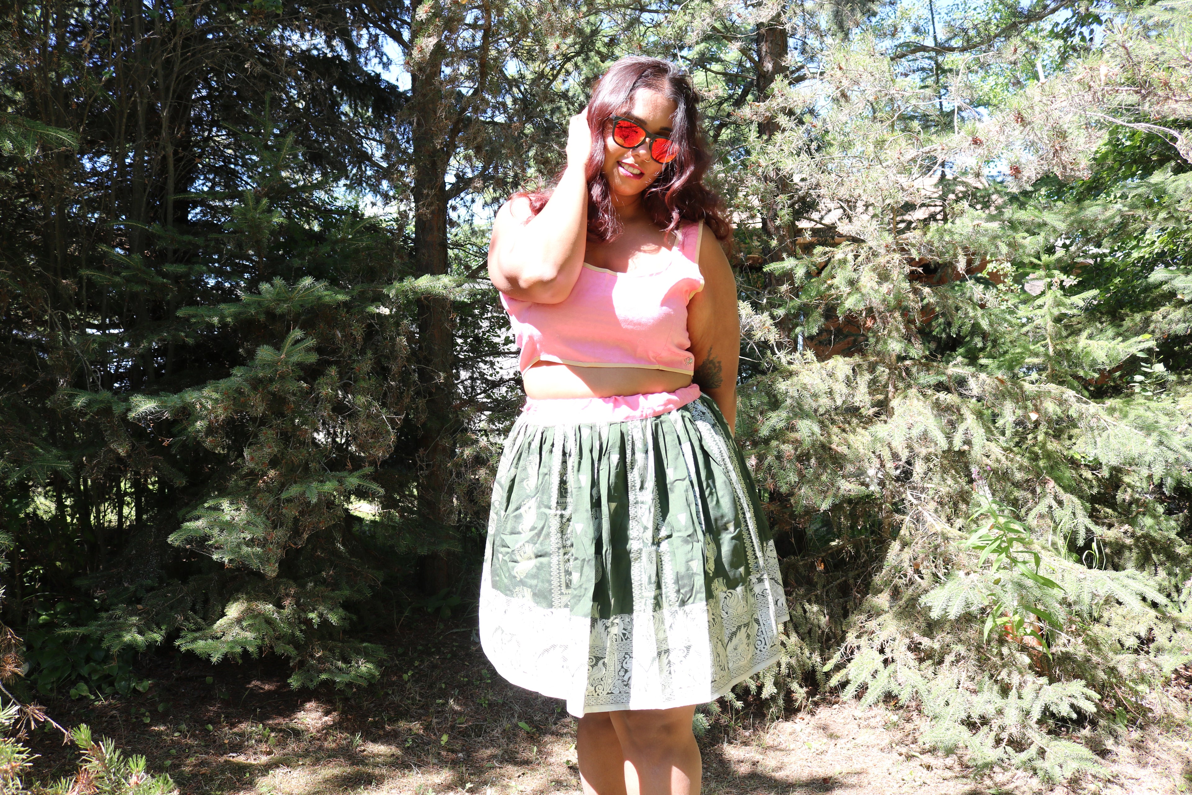 "Maharani's Rosy Secret” #2 Mini Co-ord Set