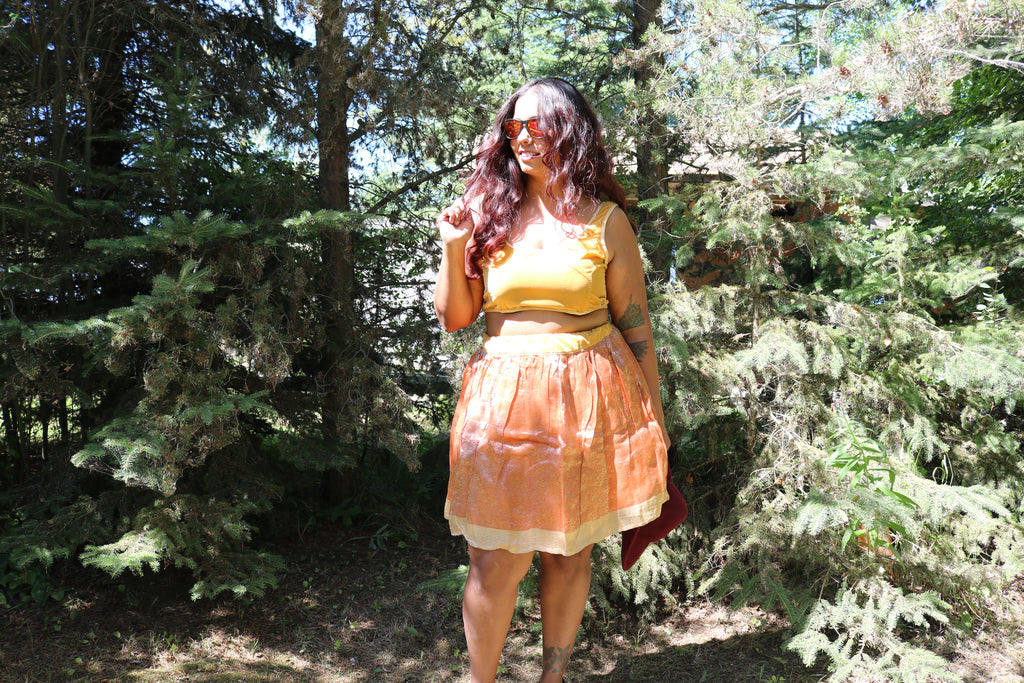 “Maharani’s Sandy Dunes” Mini Co-ord Set