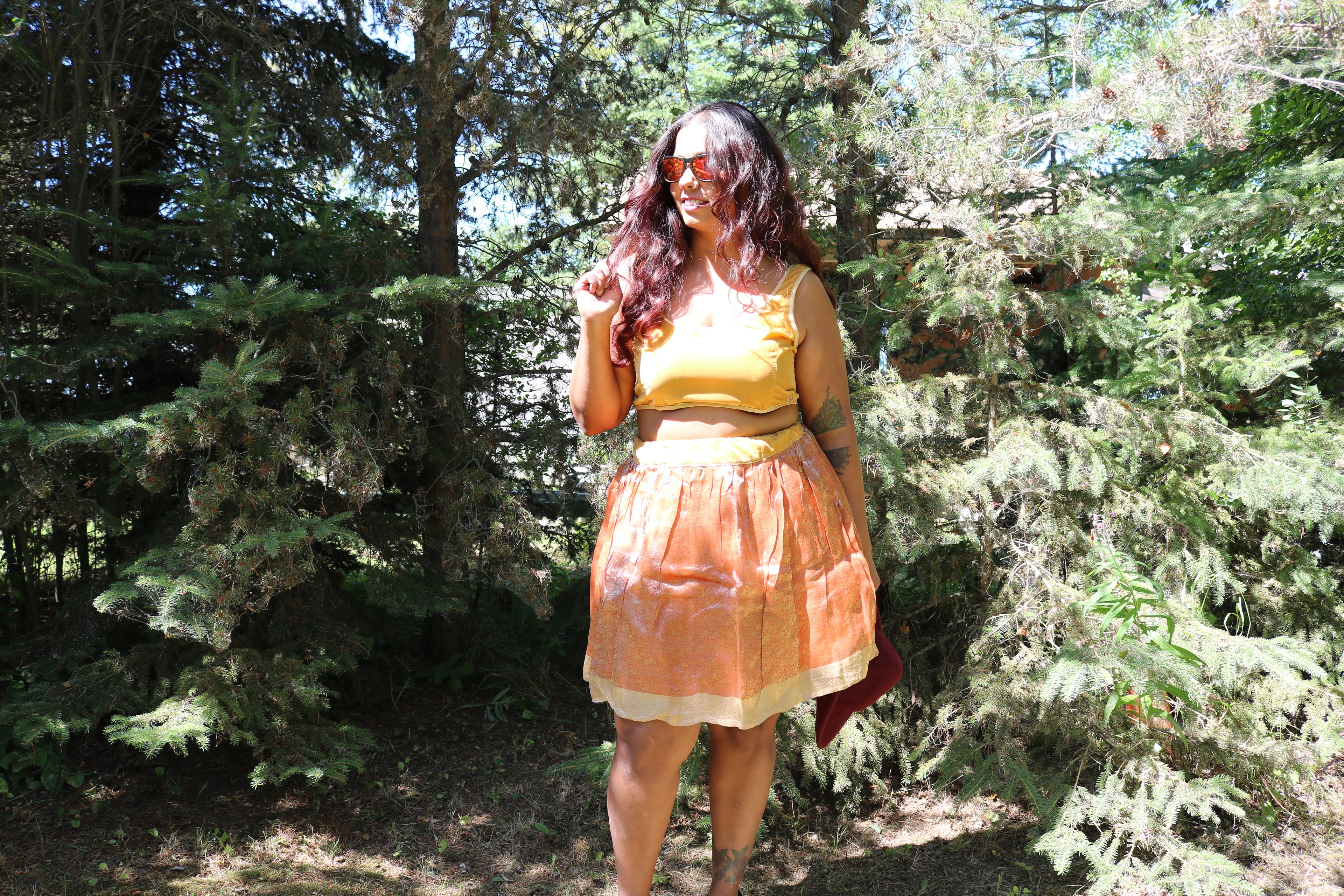 “Maharani’s Sandy Dunes” Mini Co-ord Set