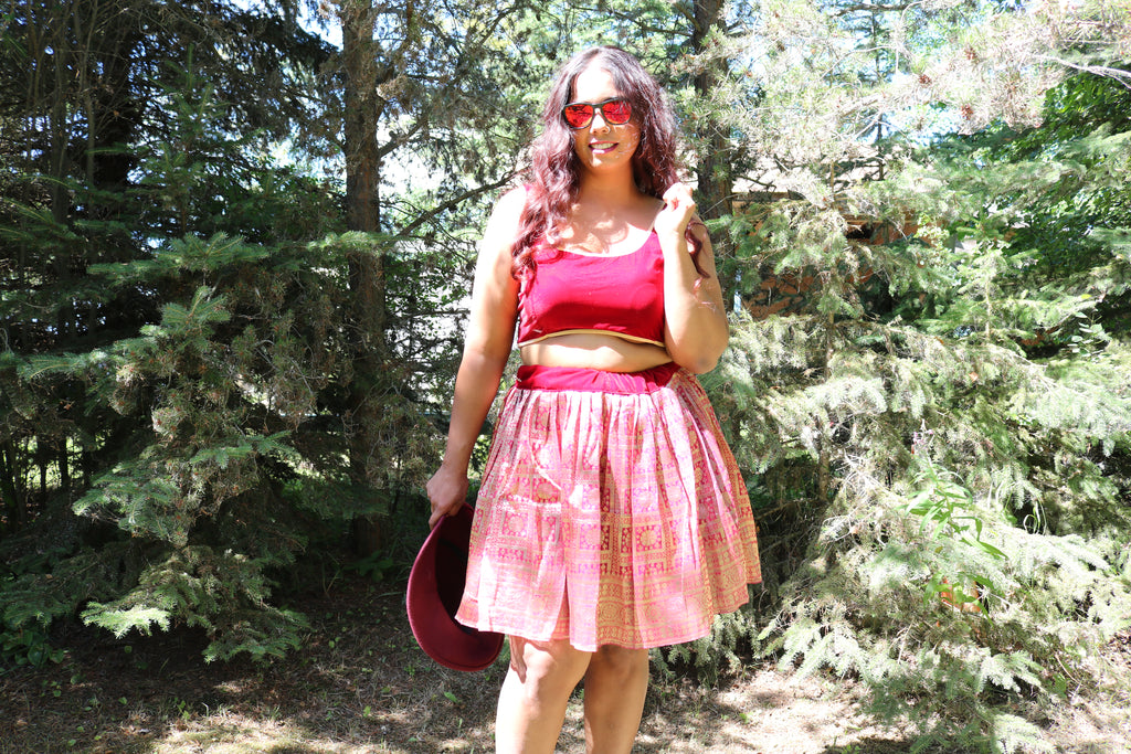 “Maharani’s Strawberry Love” Mini Co-ord Set