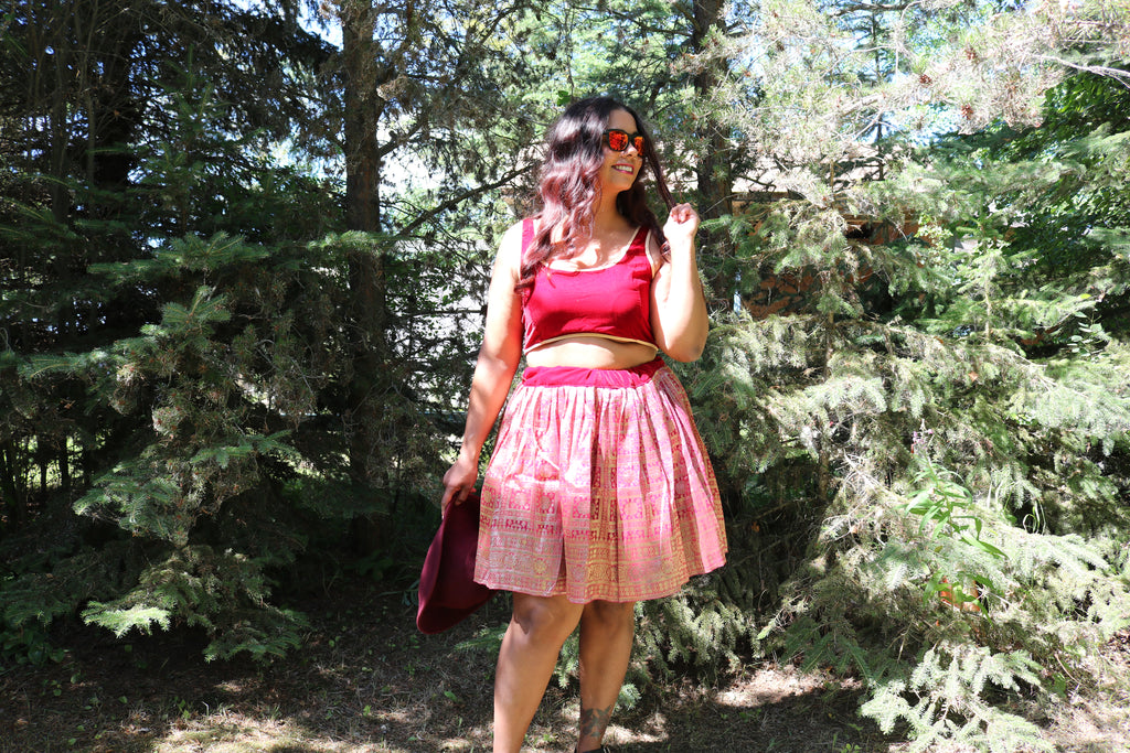 “Maharani’s Strawberry Love” Mini Co-ord Set