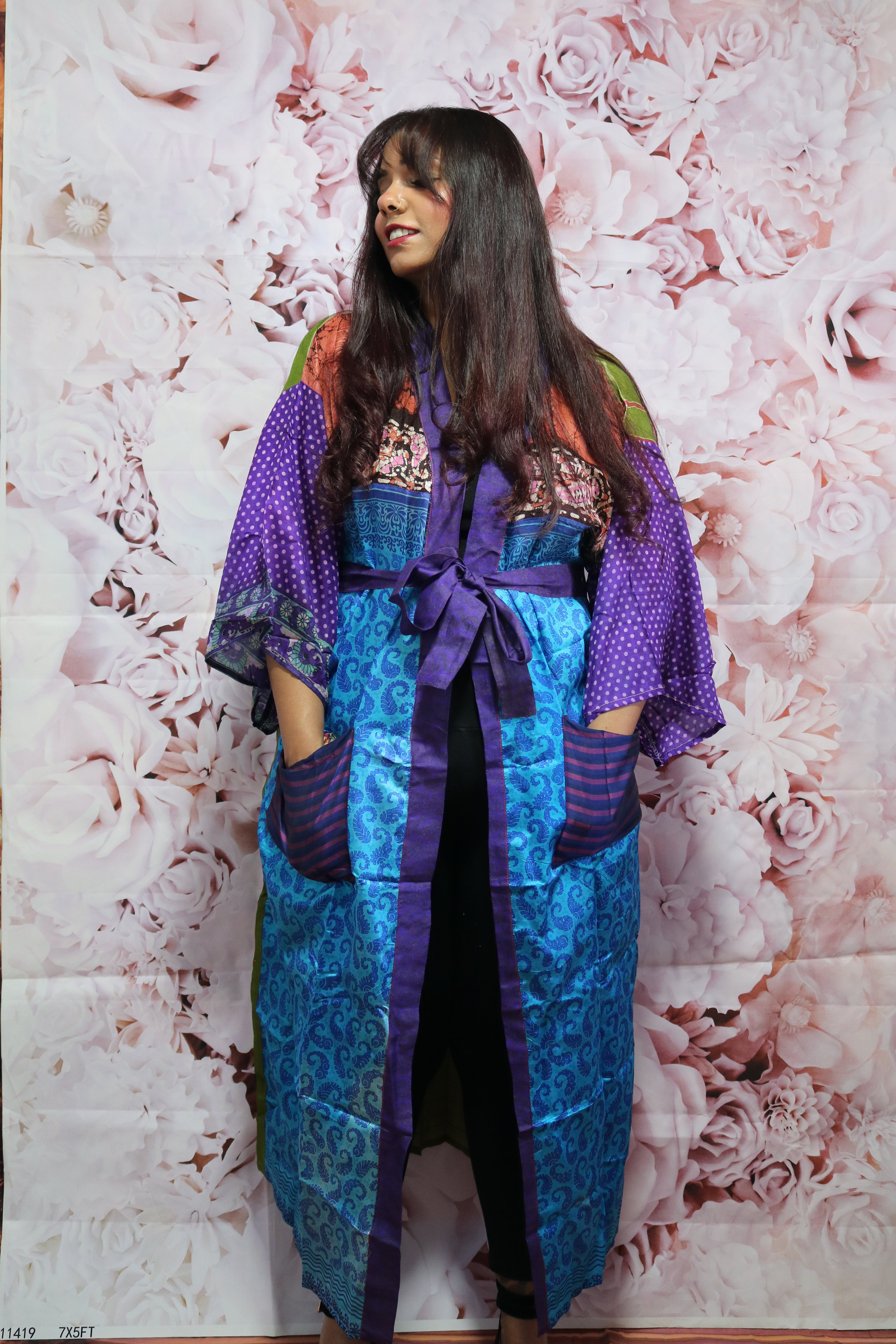 River Silk Robe