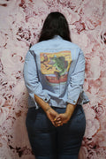 Gone Fishin' Blue Jean Jacket