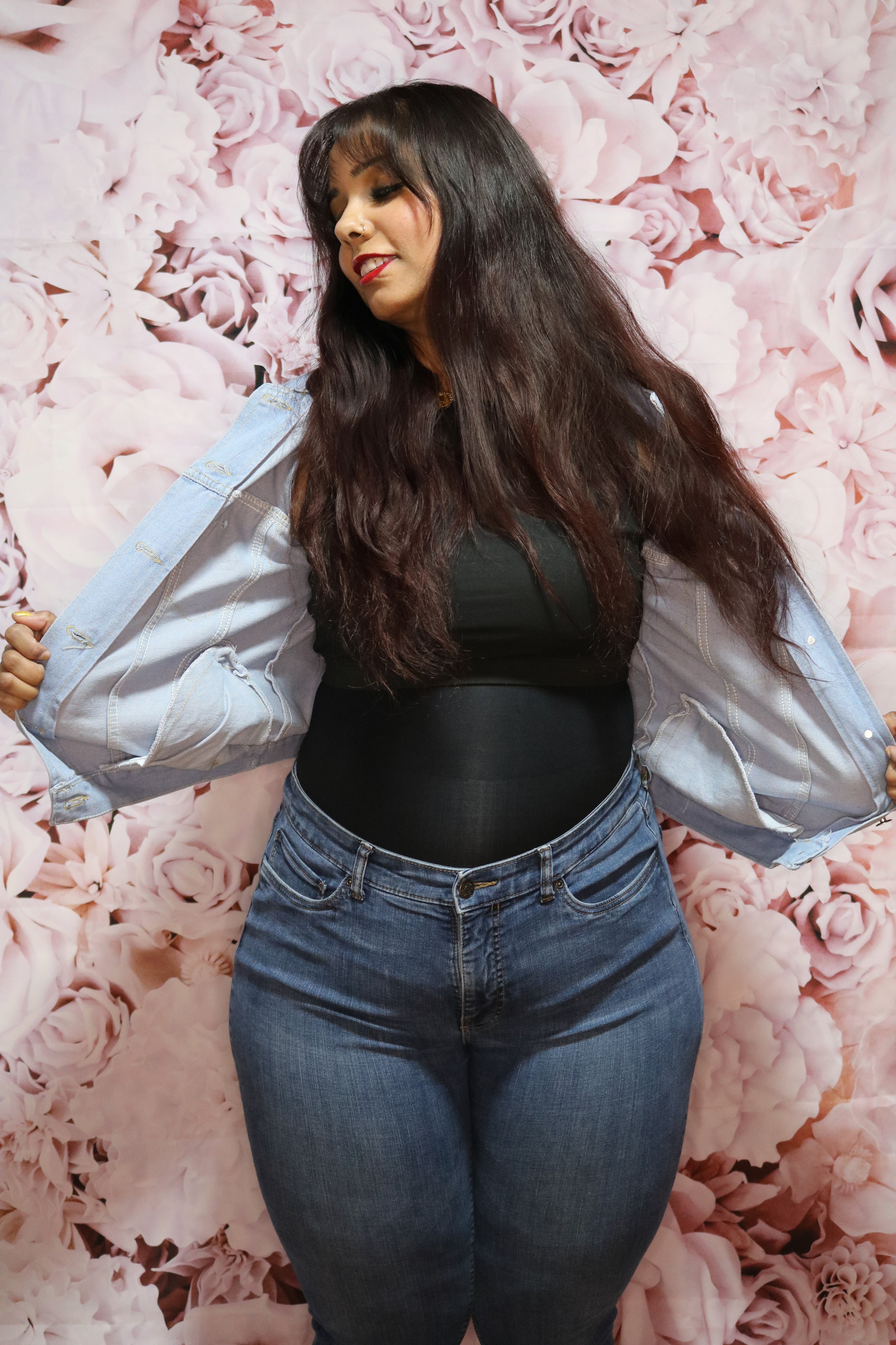 Gone Fishin' Blue Jean Jacket