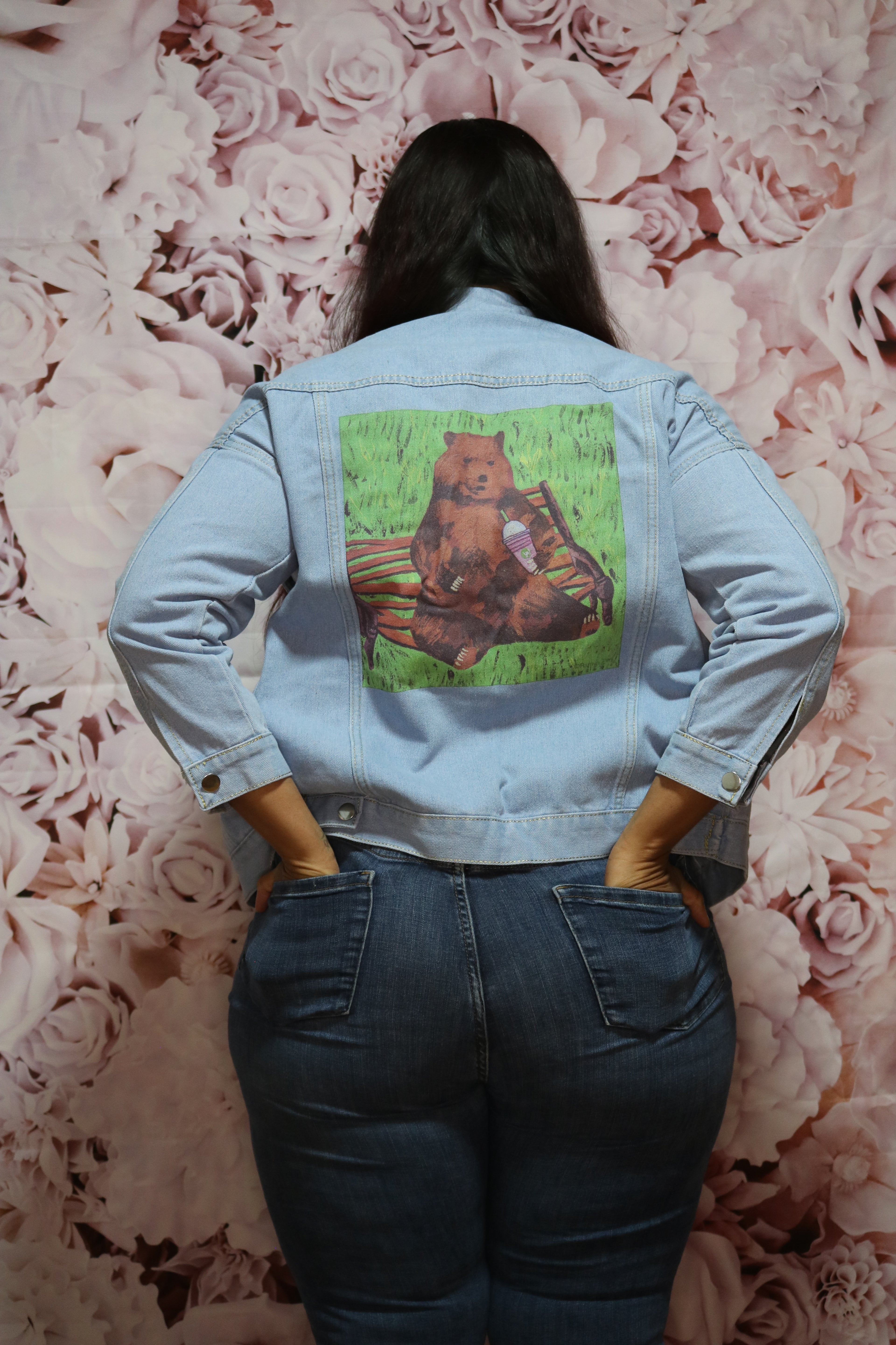 Grizzly Break Blue Jean Jacket