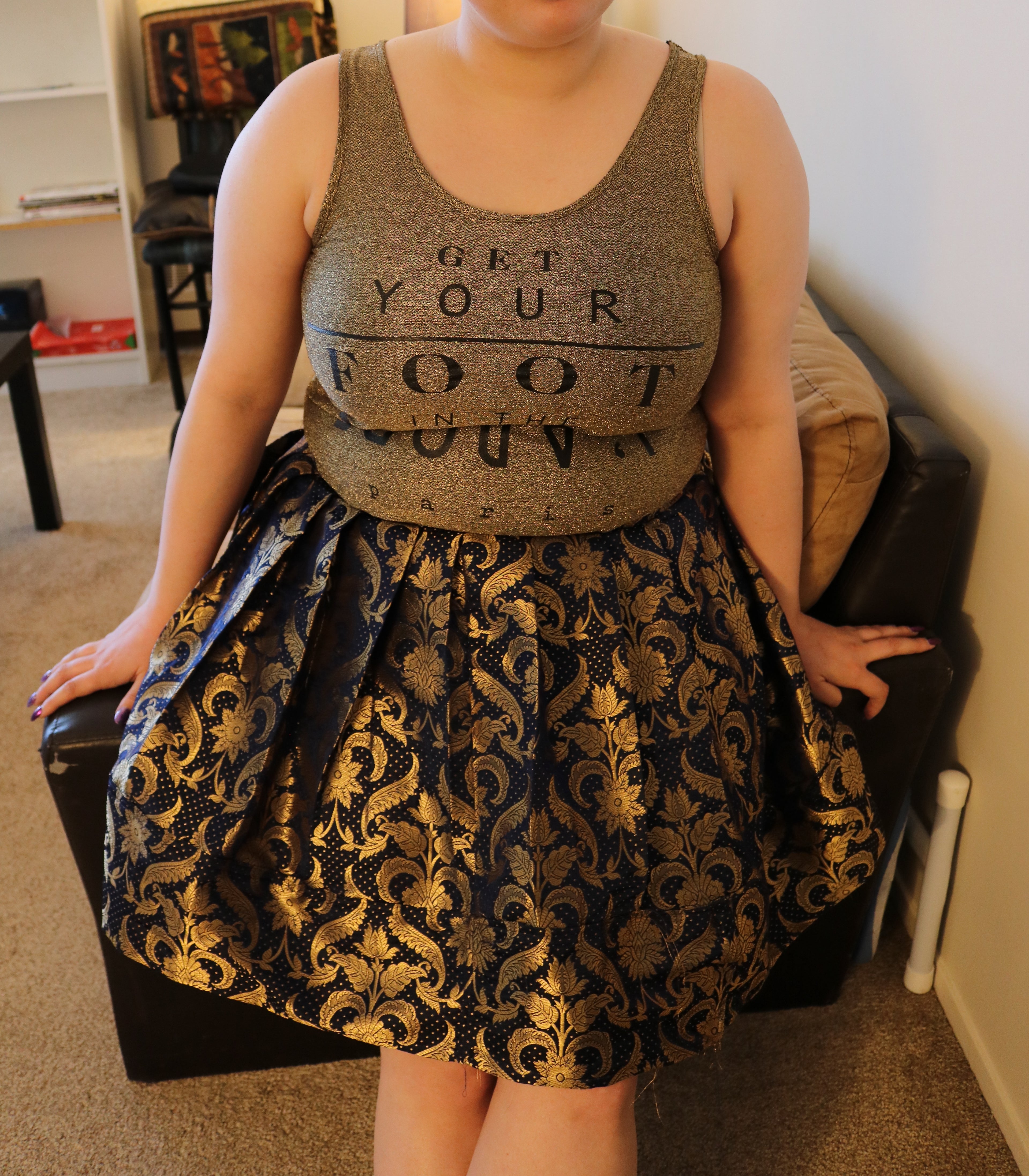 "The Midnight Love" Mini Skirt